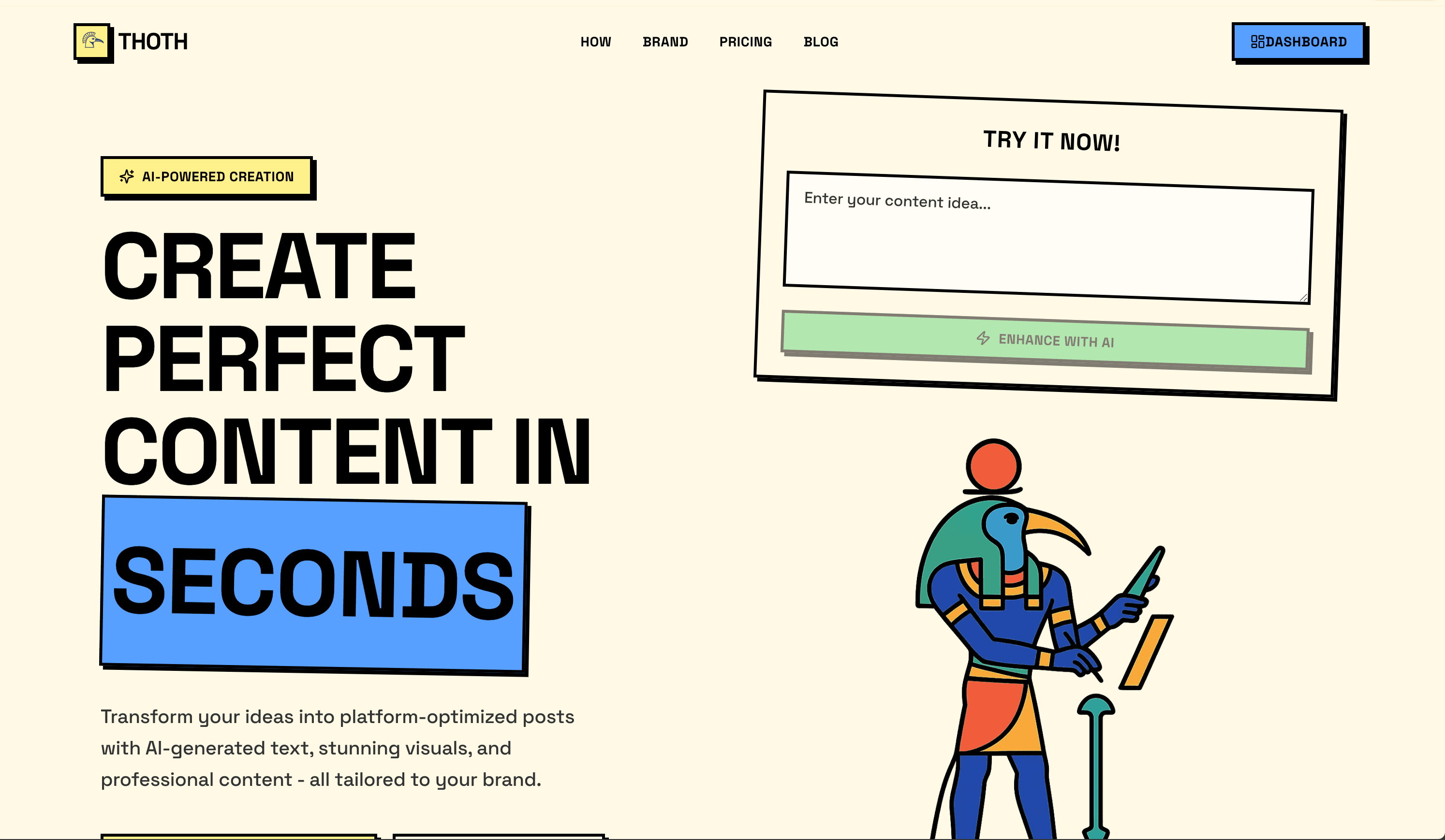 Thoth — AI Content Creation