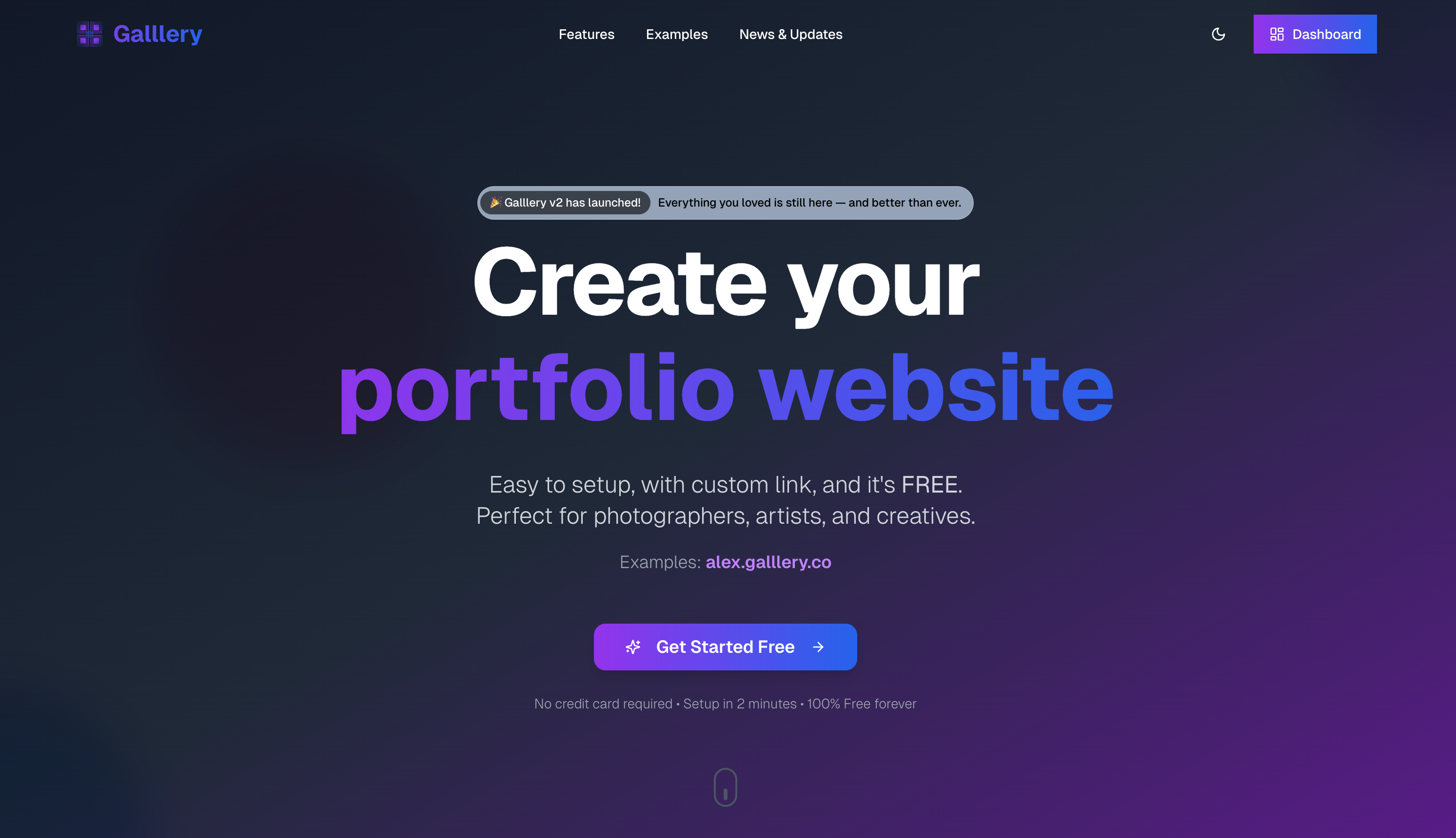 Galllery - Portfolio Platform